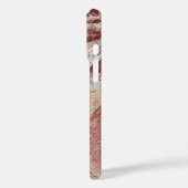 Rose Gold Marmor Case-Mate iPhone Hülle (Rückseite / Links)