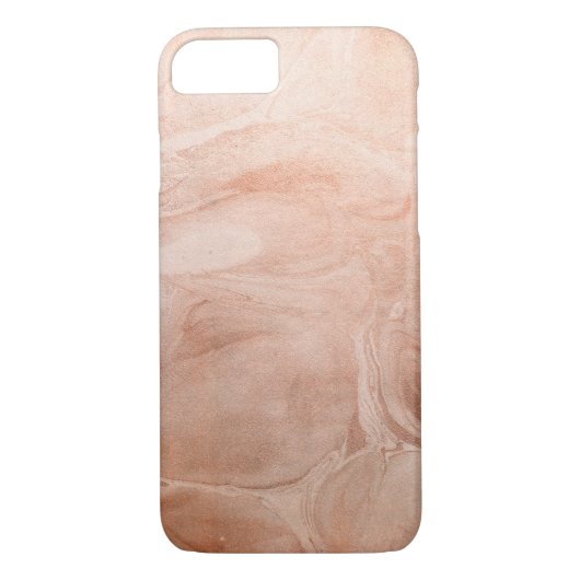 Rose Gold Marmor Case-Mate iPhone Hülle (Rückseite)