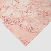 Rose Gold Marmor, Decoupage oder Geschenktüte Seidenpapier (Ausschnitt)