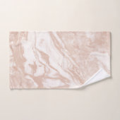 Rose Gold Marmor Handtuch Set (Handtuch)
