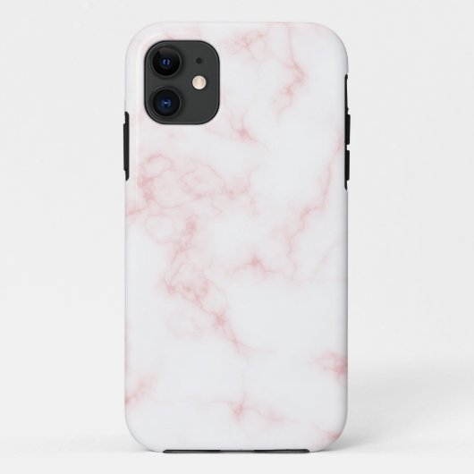 Rose Gold Marmor Look iPhone 11 Fall Case-Mate iPhone Hülle (Rückseite)