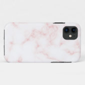 Rose Gold Marmor Look iPhone 11 Fall Case-Mate iPhone Hülle (Rückseite (Horizontal))