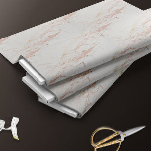 Rose Gold Marmor Stoff