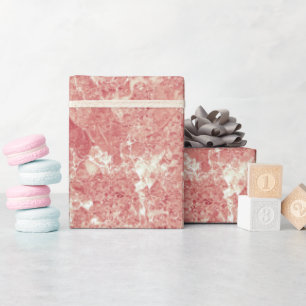 Rose Gold Marmor Textur Geschenkpapier