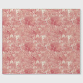 Rose Gold Marmor Textur Geschenkpapier (Flach)