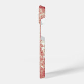 Rose Gold Marmor Textur iPhone Hülle (Linke Seite)