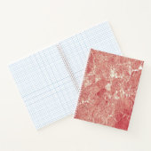 Rose Gold Marmor Textur Notizblock (Innenseite)