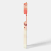 Rose Gold Marmor und Glitzer iPhone Hülle (Rechte Seite)