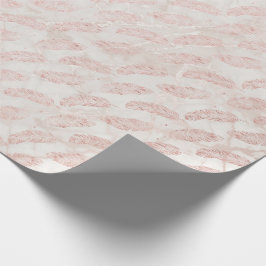 Rose Gold Marmorfaser Geschenkpapier