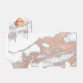 Rose Gold Marmorkupfer Herz 16. Gastgeschenk Hochz Geschenkschachtel (Ungefaltet)