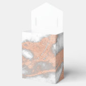 Rose Gold Marmorkupfer Herz 16. Gastgeschenk Hochz Geschenkschachtel (Geöffnet)