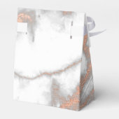 Rose Gold Marmorkupfer Herz 16. Gastgeschenk Hochz Geschenkschachtel (Rückseite)