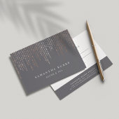 Rose Gold Marquee Geschenkgutschein