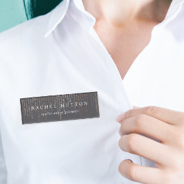 Rose Gold Marquee Namenschild