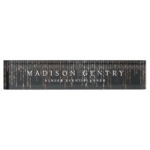 Rose Gold Marquee Namensplakette (Vorderseite)