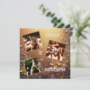 Rose Gold Meerkat Familie ist alles,