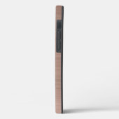 Rose Gold Metall-Monogramm Case-Mate iPhone-Hülle iPhone Hülle (Rückseite / Links)