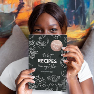 Rose Gold Metallic Foil Foto signiert Kopie Runder Aufkleber