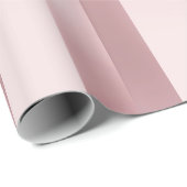 Rose Gold Metallic Look Moderne Vorlage Elegant Geschenkpapier (Rolleneckpunkt)