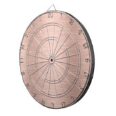 Rose-Gold-Metallic-Textur Dartscheibe (Vorderseite rechts)