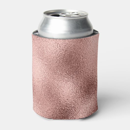 Rose Gold Metallic: Vintag Shine. Dosenkühler (Kanne Vorderseite)