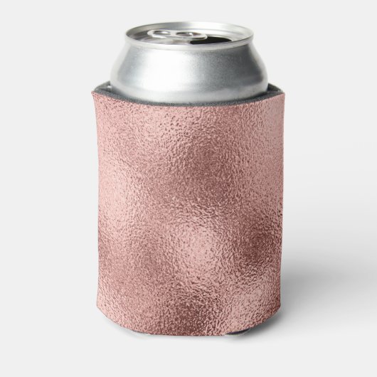 Rose Gold Metallic: Vintag Shine. Dosenkühler (Kanne Rückseite)