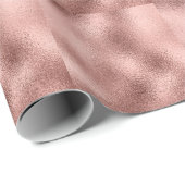 Rose Gold Metallic: Vintag Shine. Geschenkpapier (Rolleneckpunkt)
