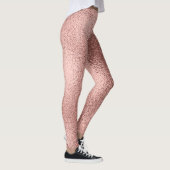 Rose Gold Metallic: Vintag Shine. Leggings (Rechts)