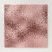 Rose Gold Metallic: Vintag Shine. Puzzle (Horizontal)