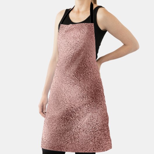 Rose Gold Metallic: Vintag Shine. Schürze (InSitu)