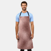 Rose Gold Metallic: Vintag Shine. Schürze (Getragen)