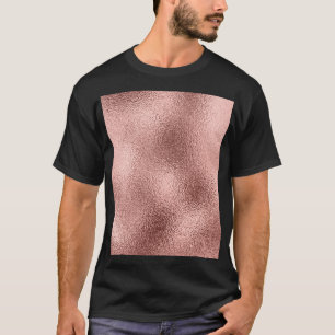 Rose Gold Metallisch: Vintage Glanz. T-Shirt