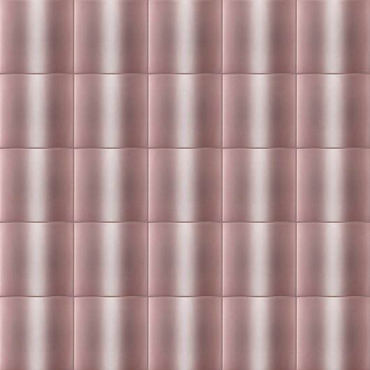 Rose Gold Metallisches nahtloses Muster Version 1 Fliese
