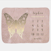 Rose Gold Milestone Girl