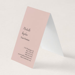 Rose Gold Moderne Beruflich exklusive Visitenkarten