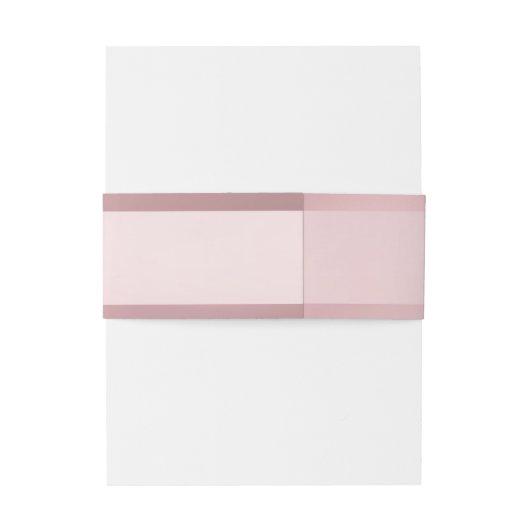 Rose Gold Moderne elegante Script Typografie Einladungsbanderole (Rückseitenbeispiel)