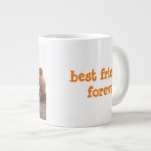 Rose Gold Moderne stilvolle Foto Tasse (Vorderseite Rechts)