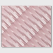 Rose Gold Moderne Vorlage Eleganter MetallLook Geschenkpapier (Flach)