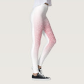 Rose Gold Moderne Vorlage Trendy Elegant Leggings (Rechts)