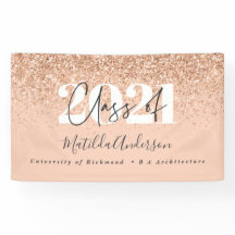Rose gold Modernes Drehbuch Stilvolles Abschluss B