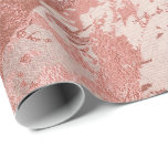 Rose Gold Monochrom Marble Shiny Metallic VIP Geschenkpapier<br><div class="desc">Minimalismus und Eleganz nach den Trends der Inneneinrichtung. Für viele Luxus-Glam-Situationen</div>