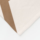 Rose Gold Mosaik Fleecedecke (Ecke)