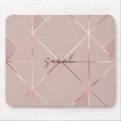 Rose Gold Mouse Pad Mousepad (Vorne)