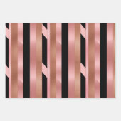 Rose Gold Muster Geschenkpapier Set (Vorderseite 3)