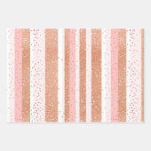 Rose Gold Muster Geschenkpapier Set (Vorderseite 2)