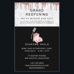 Rose Gold Nail Salon Grand Wiedereröffnung Covid S Flyer<br><div class="desc">Eine komplette zusammenhängende Kollektion für alle Ihre Geschäftsprodukte und -materialien. Beraten Sie die Gönner Ihrer Wiedereröffnung mit neuen Sicherheitsmaßnahmen für Kokosmilch. Eine Sammlung von Produkten zur Förderung von Richtlinien zur sozialen Distanzierung. Diese Produkte sind ideal, um sicherzustellen, dass sowohl Mitarbeiter als auch Kunden soziale distanzierende Richtlinien einhalten. Fügen Sie diesem...</div>
