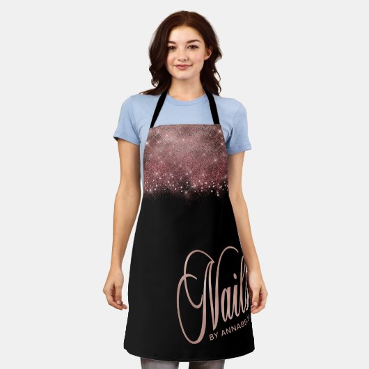 Rose Gold Nails  Schürze (Getragen)