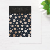 Rose Gold Navy Circles erhalten Display Cards (Schreibtisch)