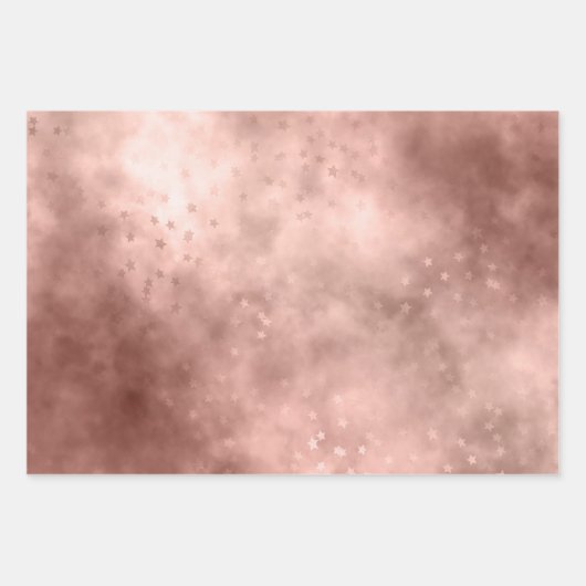 Rose Gold Nightmare Cloud Geschenkpapier Set (Vorderseite 2)