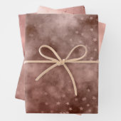 Rose Gold Nightmare Cloud Geschenkpapier Set (Beispiel)